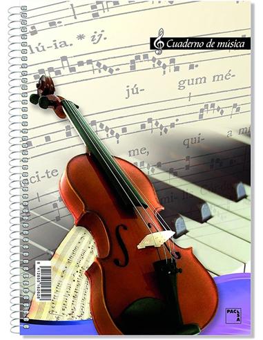 BLOC MUSICA 16 PENTAGRAMA T.FOLIO 20hj PACSA