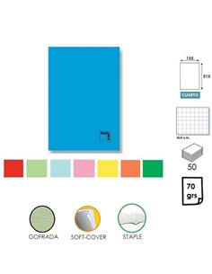 LIBRETA GRAPADA PACSA TC CUADRO 4mm 50H 70GR