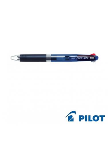 BOLIGRAFO PILOT GP3 CARCASA AZUL 3 COLORES