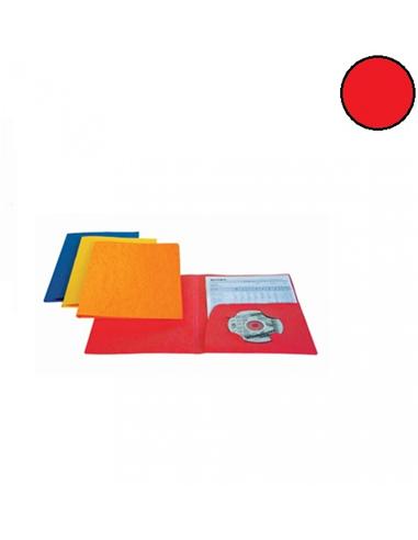 SUBCARPETA SENFORT A4 CON BOLSA ROJA