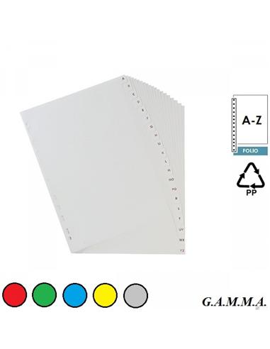 SEPARADOR GAMMA TF PP A-Z 530P COLORES