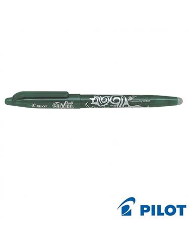 BOLIGRAFO PILOT FRIXION BALL 0.7mm VERDE