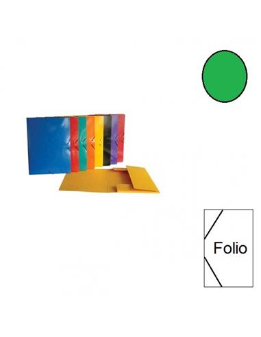 CARPETA CARTON GOMILLA SENFORT 2601 T.F. VERDE