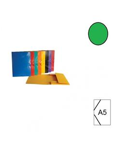 CARPETA CARTON GOMILLA SENFORT 2631 A5 VERDE