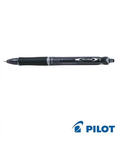 BOLIGRAFO PILOT ACROBALL 1.5mm RETRACTIL NEGRO