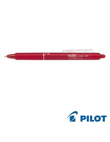 BOLIGRAFO PILOT FRIXION CLICKER 0.7mm ROJO