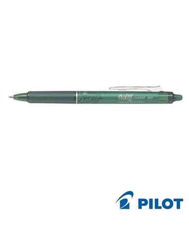 BOLIGRAFO PILOT FRIXION CLICKER 0.7mm VERDE