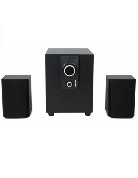 ALTAVOCES + SUBWOOFER OMEGA 2.1 USB MADERA OG24WB