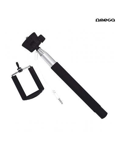 MONOTRIPODE OMEGA SELFIE CABLE 23.5-97 CM NEGRO