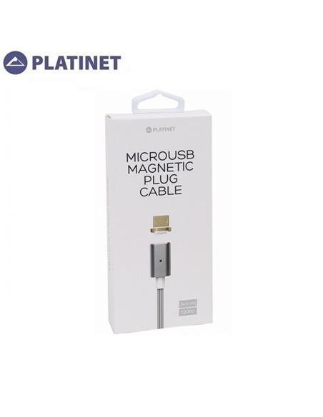 CABLE PLATINET MICRO USB A USB 1.2m NEGRO PUCMPM1B