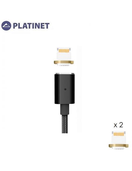 CABLE PLATINET LIGHTNING USB 1.2m NEGRO PUCMPIP1B