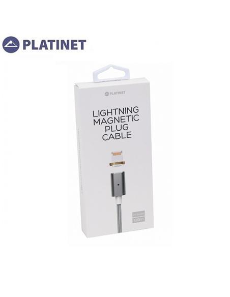 CABLE PLATINET LIGHTNING USB 1.2m NEGRO PUCMPIP1B