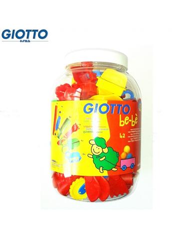 MOLDES PLASTILINA GIOTTO BEBE 42ud SURTIDOS