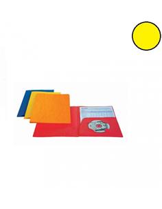 SUBCARPETA SENFORT A4 CON BOLSA AMARILLA