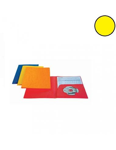 SUBCARPETA SENFORT A4 CON BOLSA AMARILLA