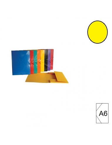 CARPETA CARTON GOMILLA SENFORT 2616 A6 AMARILLO