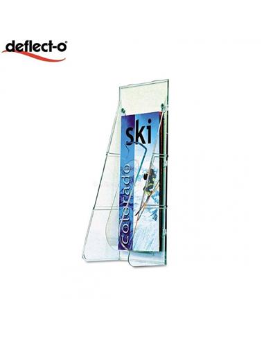 EXPOSITOR DEFLECTO PARED BOLSILLO 1/3 A4 55601