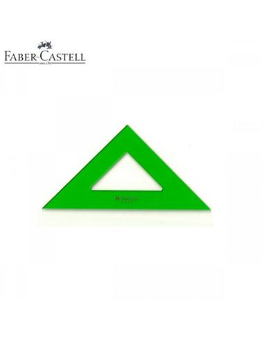 ESCUADRA FABER-CASTELL 32cm VERDE