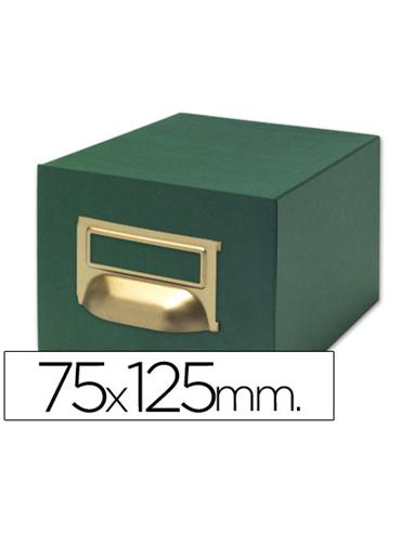 FICHERO CARTON LIDERPAPEL Nº2 75x125mm 1000 FICHAS