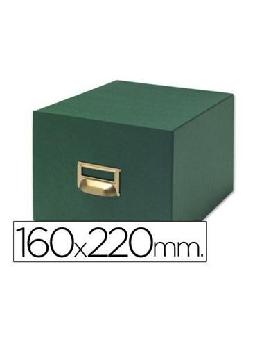 FICHERO CARTON LIDERPAPEL Nº5 160x215mm 1000 FICHA