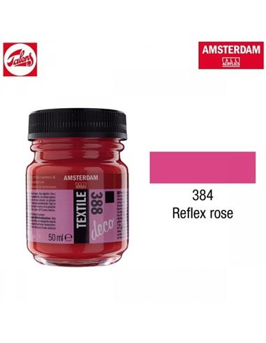 PINTURA TEXTIL DECO 384 50ml ROSA REFLEX