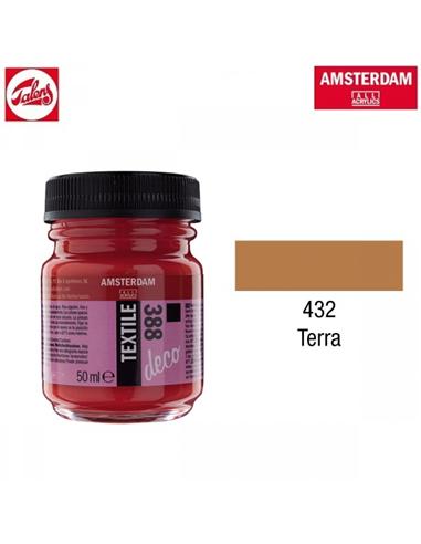 PINTURA TEXTIL DECO 432 50ml TERRA