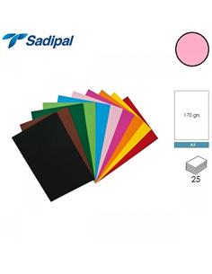 CARTULINA SADIPAL A3 170g 25H ROSA