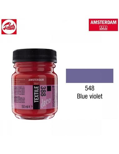 PINTURA TEXTIL DECO 548 50ml VIOLETA AZULADO