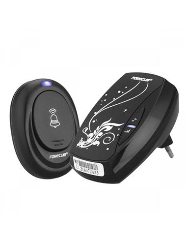 TIMBRE DIGITAL FORECUM INALAMBRICO NEGRO