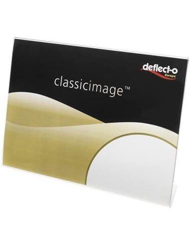 EXPOSITOR DEFLECTO FORMA "L" A6 APAISADO 684201