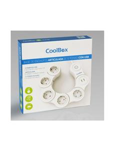 REGLETA PROTECTORA COOLBOX 5 + 2 ARTICULADA 2