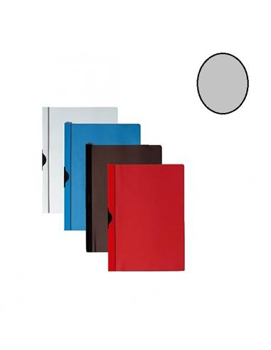 DOSSIER EUROCLIP PINZA 30 HOJAS A4 GRIS