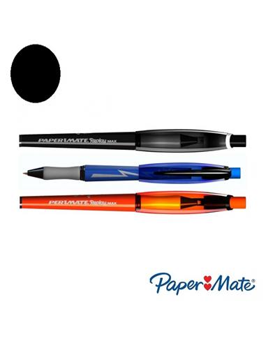 BOLIGRAFO PAPER MATE REPLAY MAX 1.0mm NEGRO