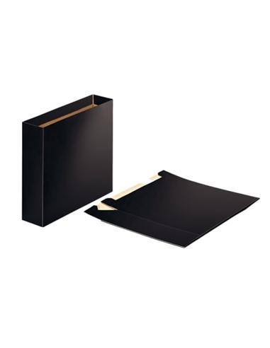 FUNDA ESSELTE PARA ARCHIVADOR A4. L.ANCHO NEGRO