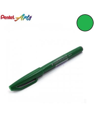 ROTULADOR PENTEL BRUSH SIGN PEN TOUCH VERDE