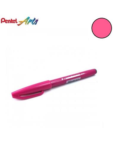 ROTULADOR PENTEL BRUSH SIGN PEN TOUCH ROSA