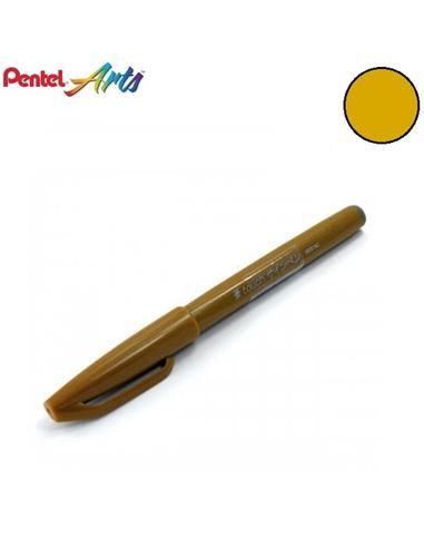 ROTULADOR PENTEL BRUSH SIGN PEN TOUCH ORO