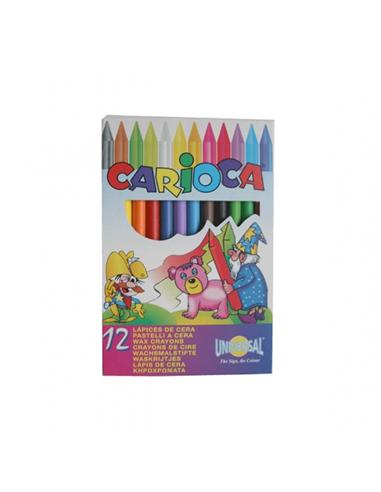 CERA CARIOCA 12 COLORES