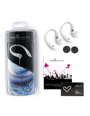 AURICULAR ENERGY SISTEM SPORT E410 BLANCO JACK 3.5