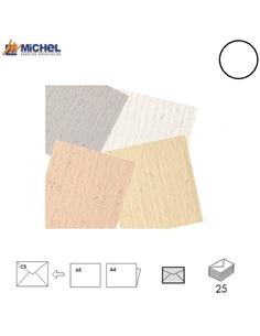 SOBRE MICHEL ARTISAN BUTTEN 160x220mm 100GR BLANCO