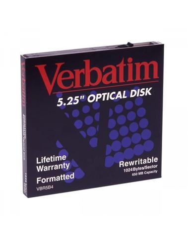 DISCO OPTICO VERBATIM 650 MB. 5,25