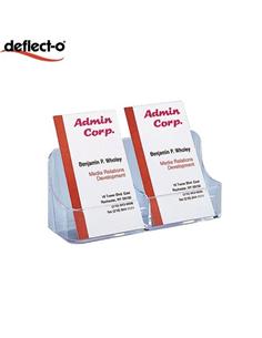 EXPOSITOR DEFLECTO TARJETAS VISITA 2 DPTOS. 70401