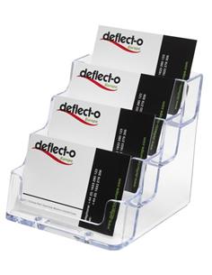 EXPOSITOR DEFLECTO TARJETAS VISITA 4 DPTOS. 70841