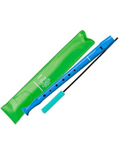 FLAUTA HOHNER PLASTICO 9508 AZUL FUNDA VERDE
