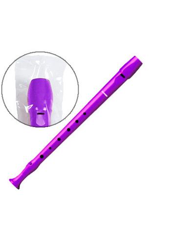 FLAUTA HOHNER PLASTICO 9508 VIOLETA FUNDA VERDE