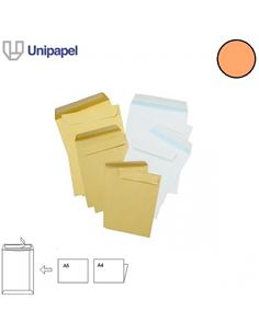 SOBRE UNIPAPEL BOLSA 176x250mm TC AUTODEX NARANJA