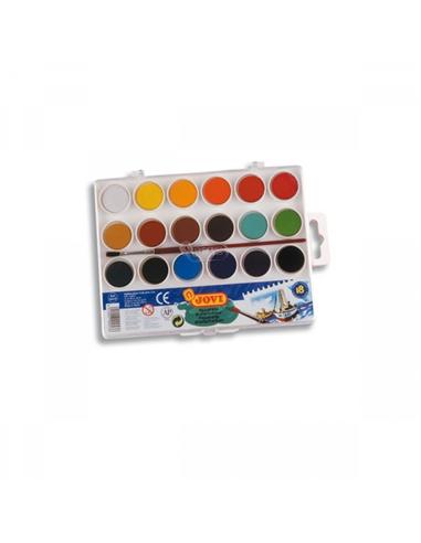 ACUARELAS JOVI 18 COLORES 800/18