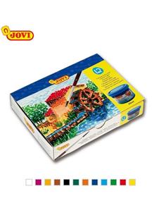 TEMPERA JOVI 35ml 12 COLORES 512