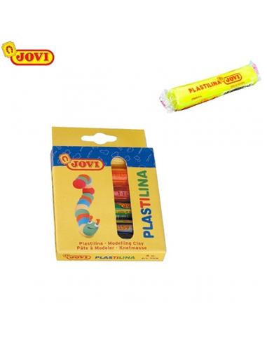 PLASTILINA JOVI 6 BARRAS 15gr SURTIDOS 90/6