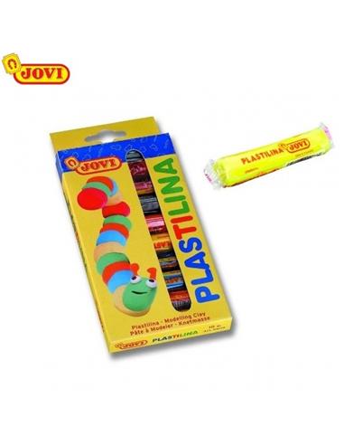 PLASTILINA JOVI 10 BARRAS 15gr SURTIDOS 90/10